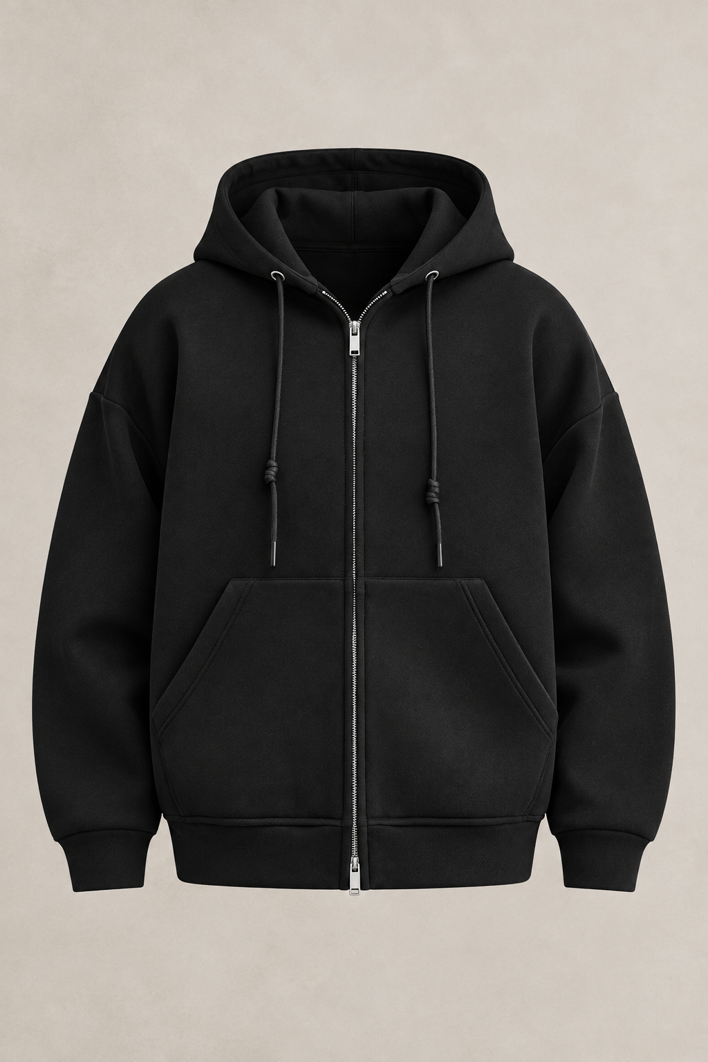 GILET ZIPPÉ À CAPUCHE