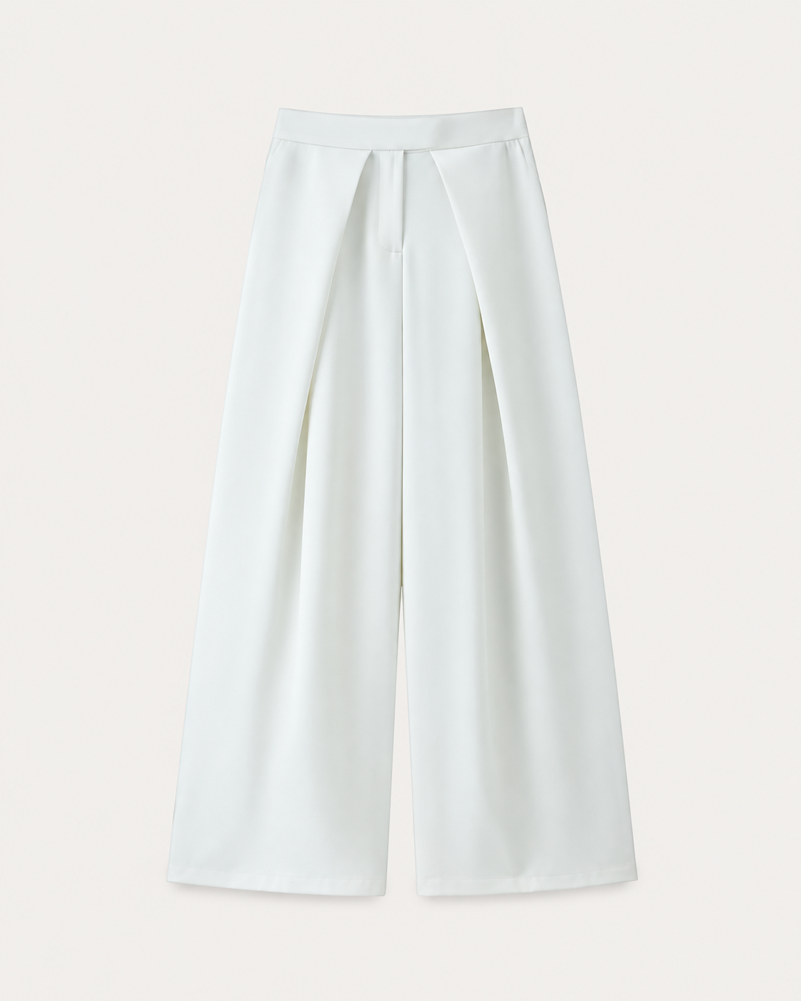 PANTALON LARGE À PINCES