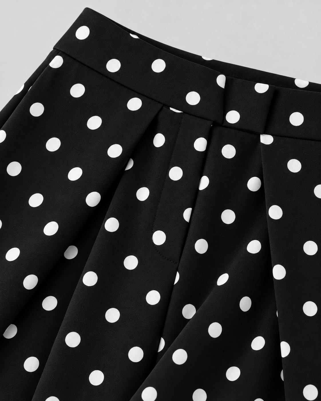 PANTALON LARGE À PINCES