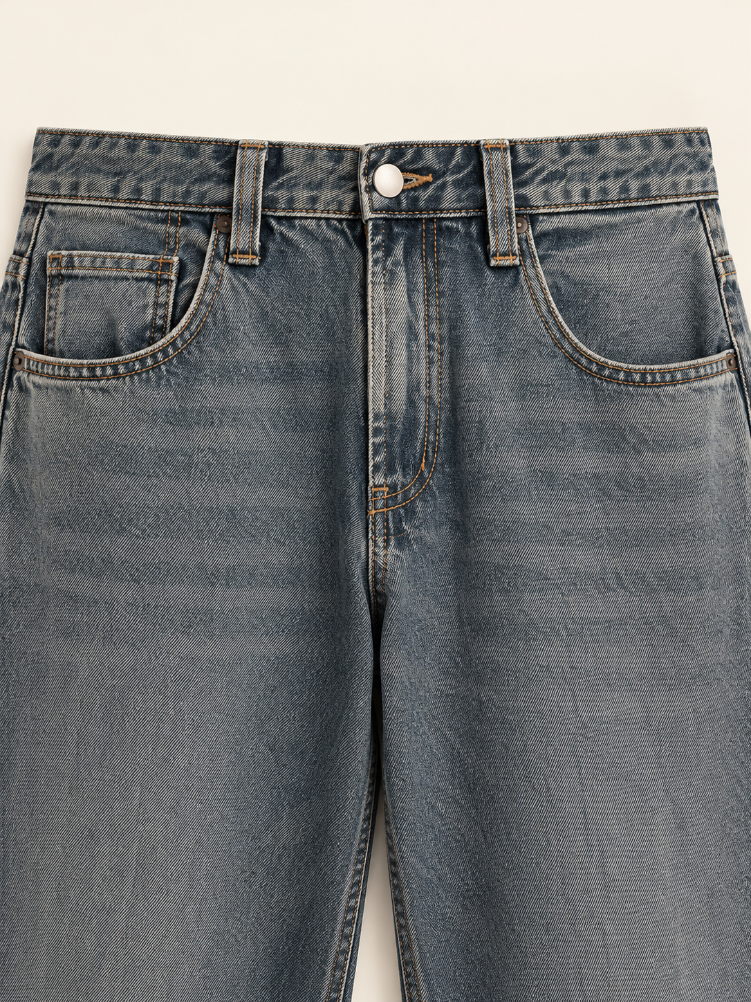 JEAN HOMME BAGGY DÉLAVÉ