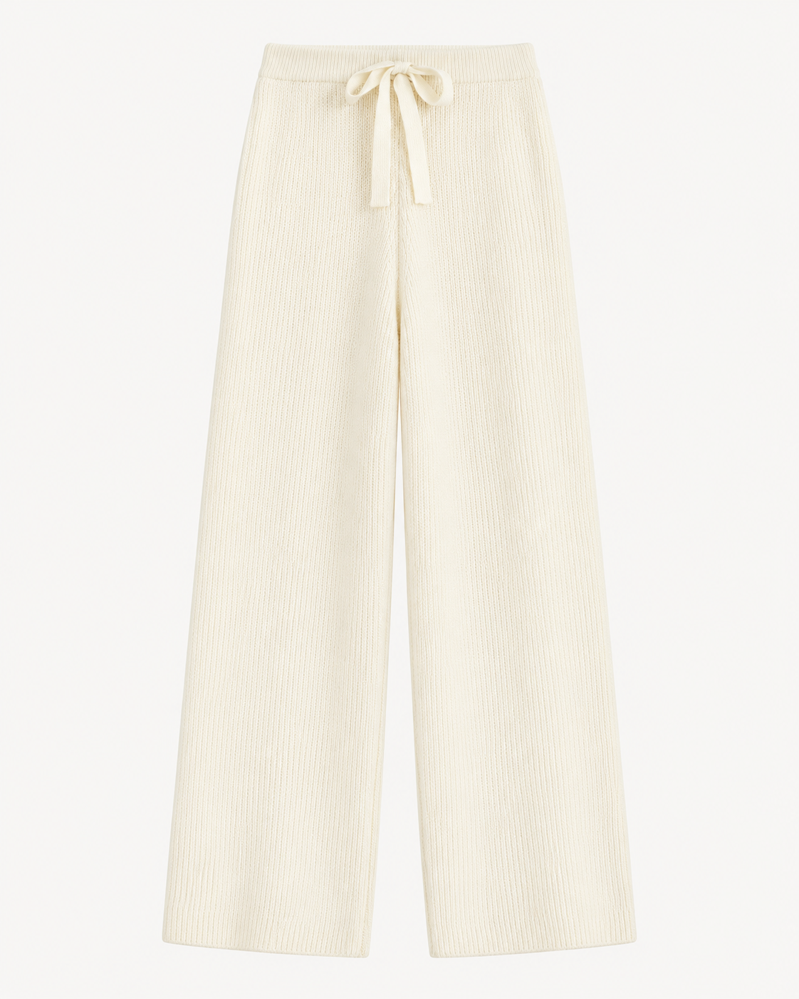 ENSEMBLE VESTE ZIPPÉE PANTALON CORDON EN MAILLE