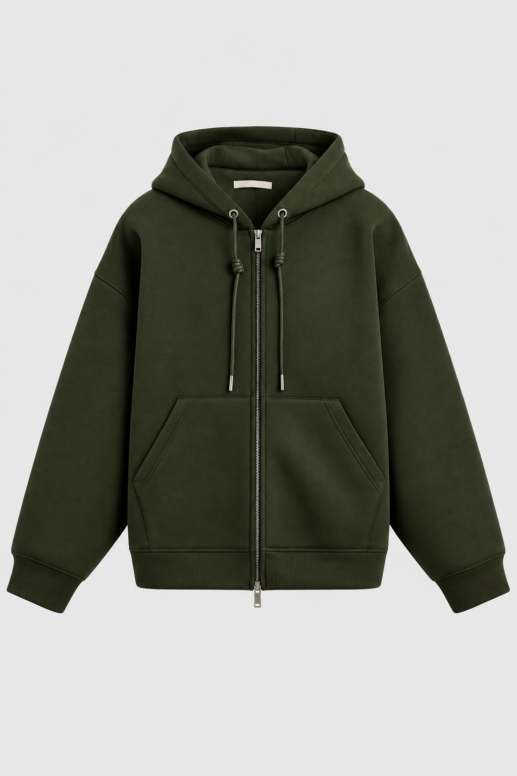 GILET ZIPPÉ À CAPUCHE