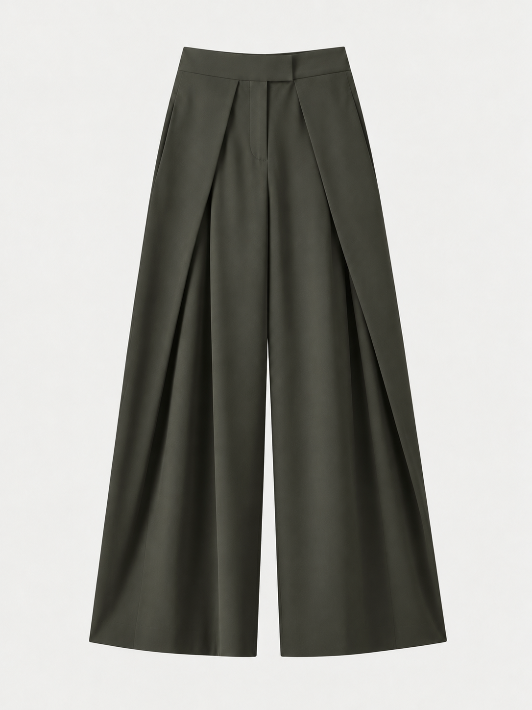 PANTALON LARGE À PINCES