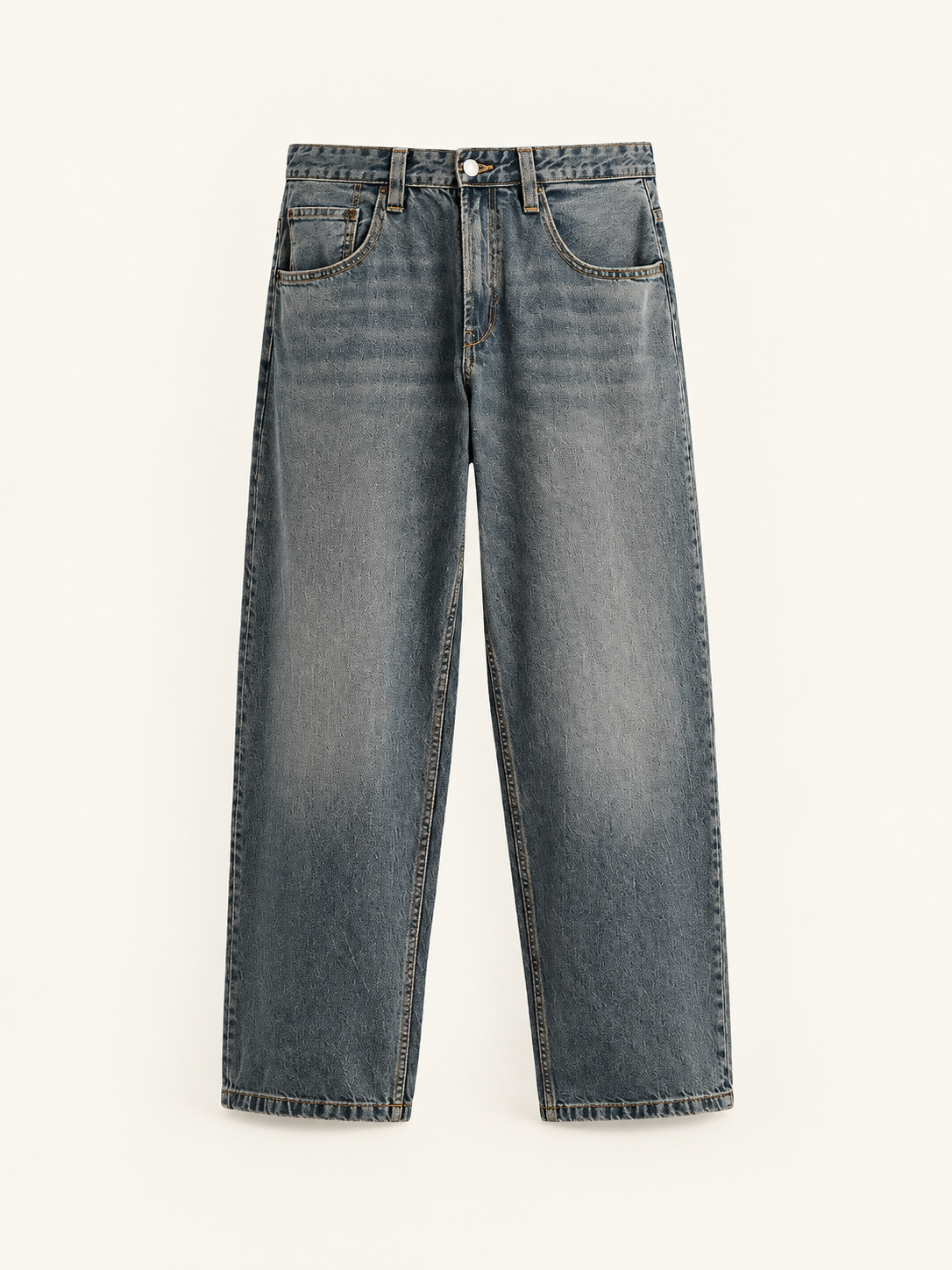 JEAN HOMME BAGGY DÉLAVÉ
