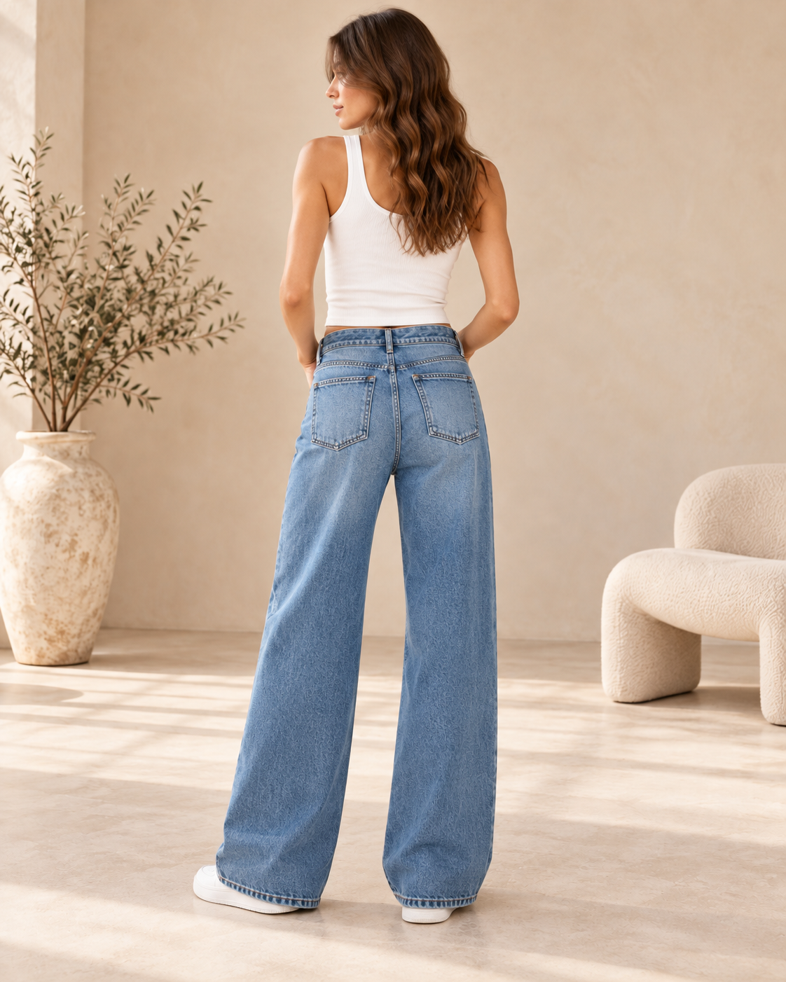 JEAN TAILLE ASYMÉTRIQUE