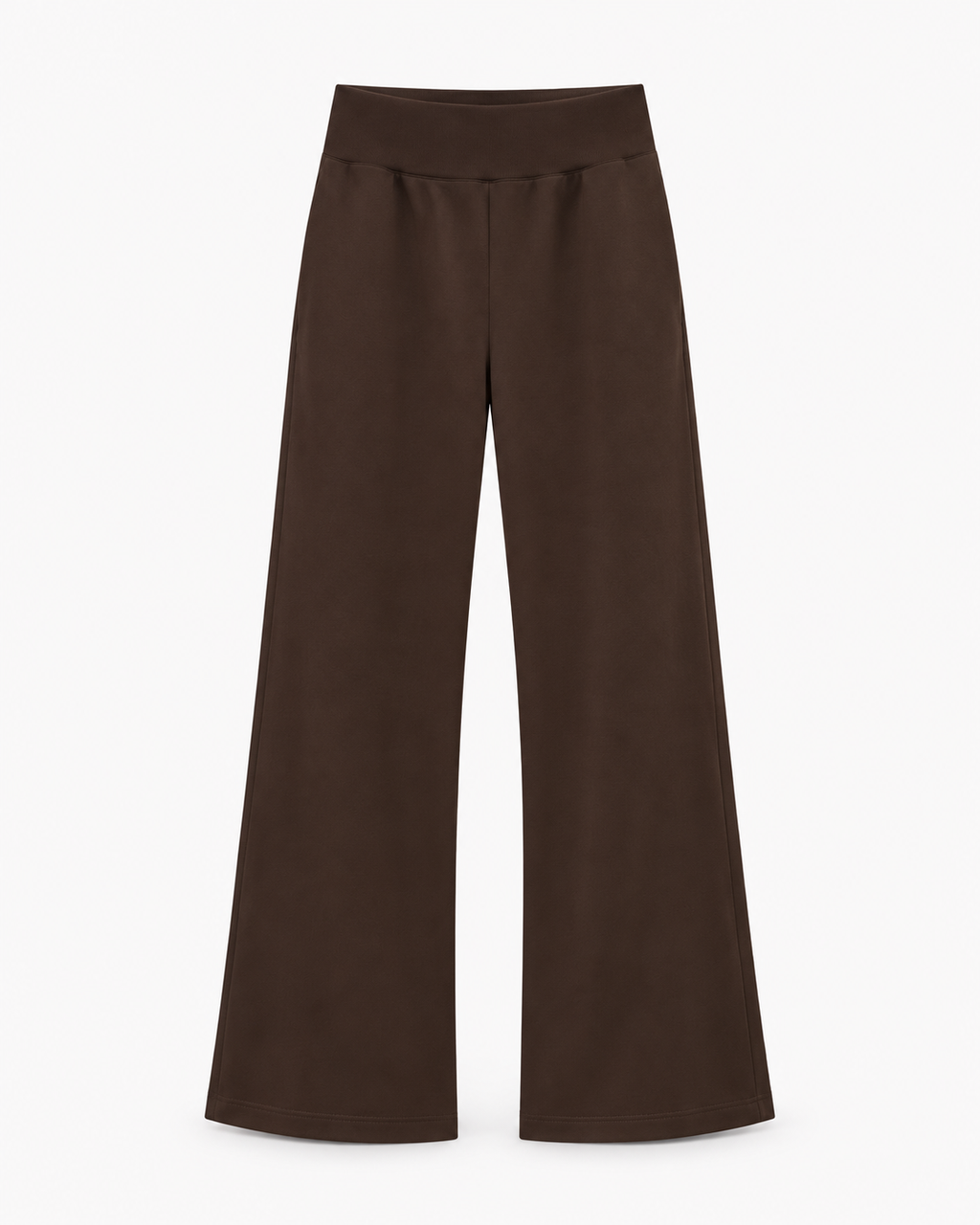 ENSEMBLE VESTE COL ZIPPÉ PANTALON ÉVASÉ
