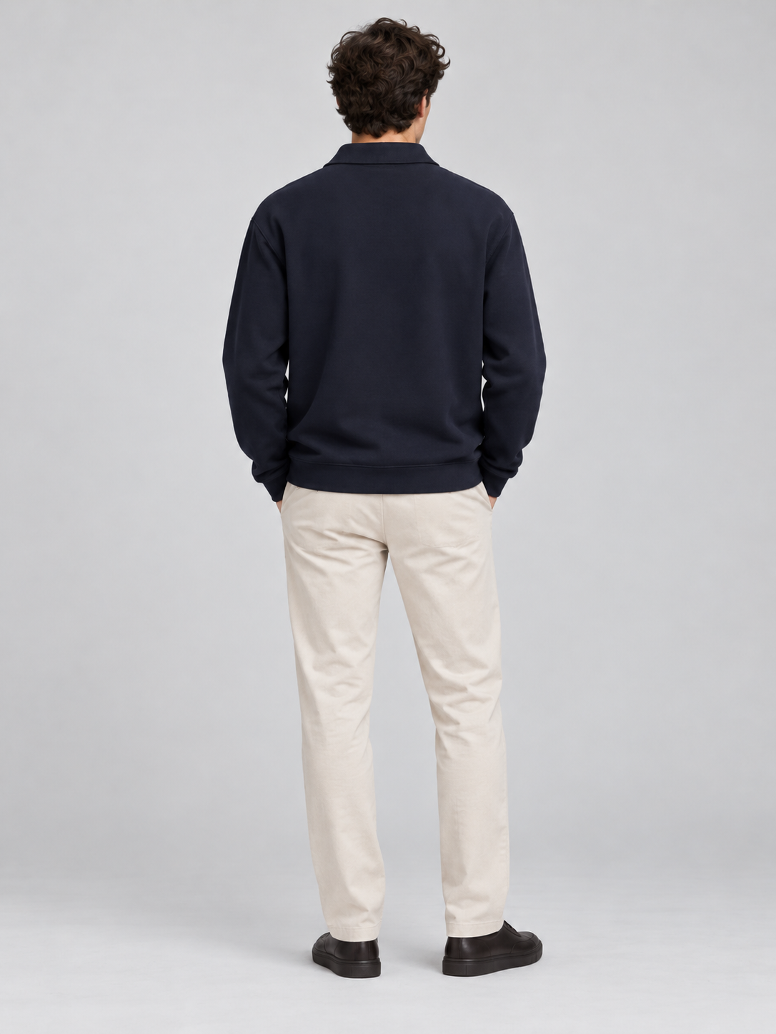 PULL POLO MANCHES LONGUES UNI