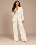 ENSEMBLE BLAZER PANTALON FLUIDE