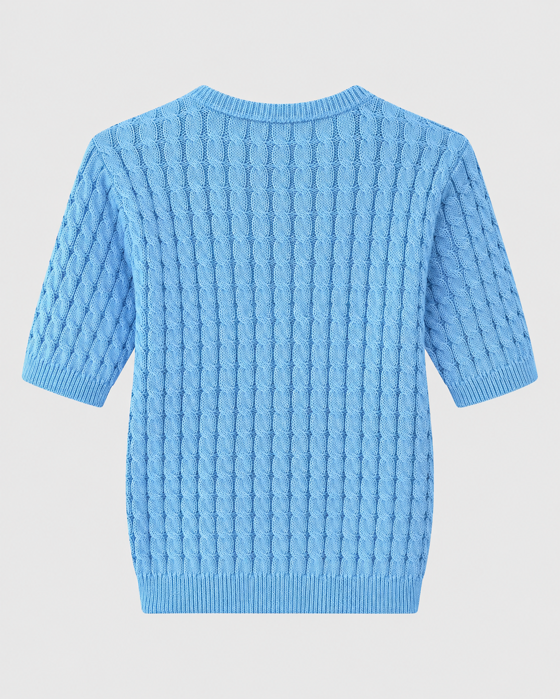 CARDIGAN MANCHE COURTE BOUTONNÉ
