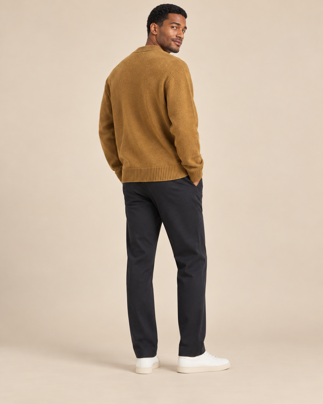 CARDIGAN BOUTONNÉ COL V