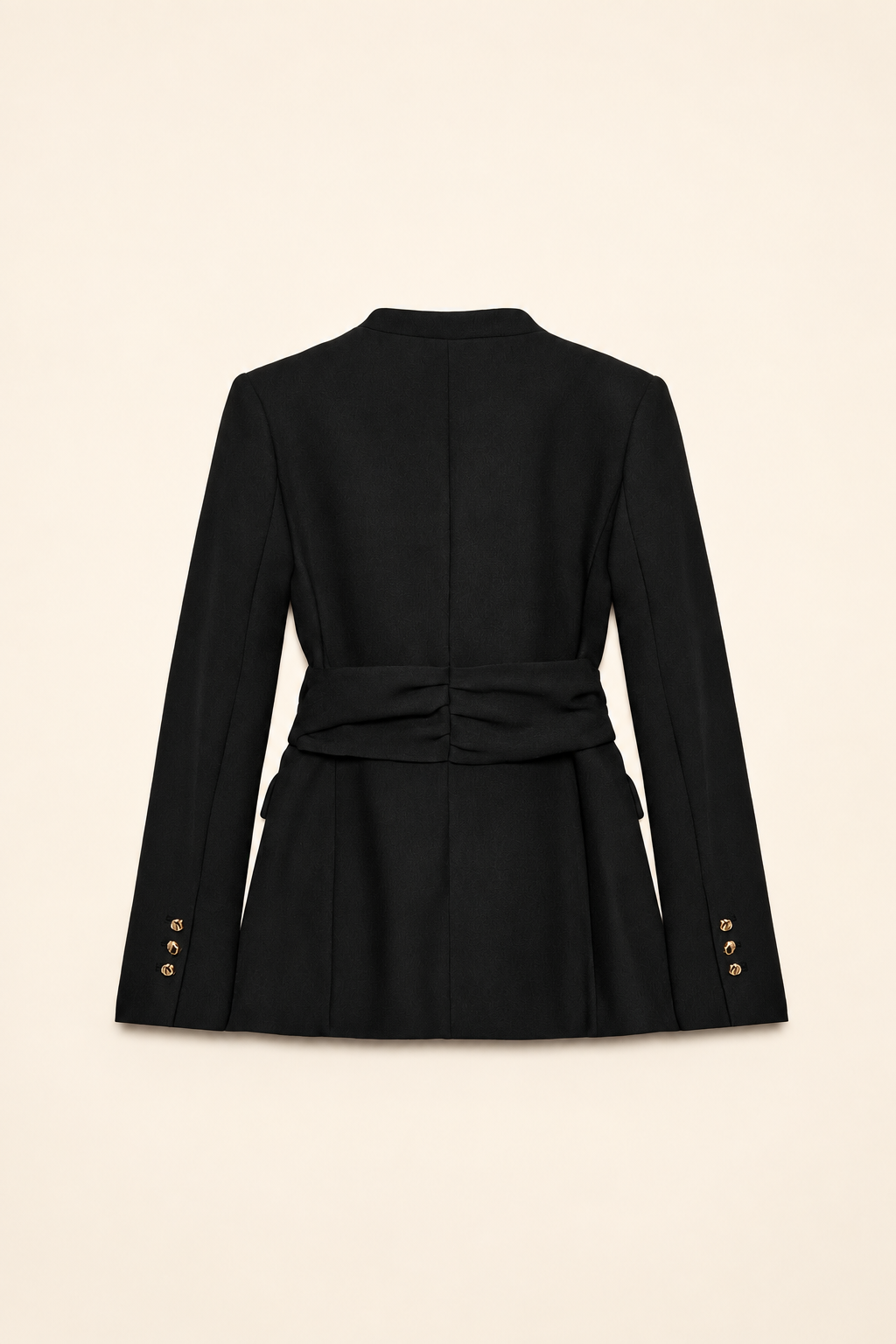 VESTE AVEC CEINTURE À BOUCLE