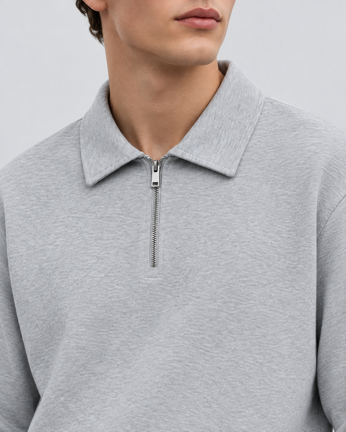 PULL POLO MANCHES LONGUES UNI