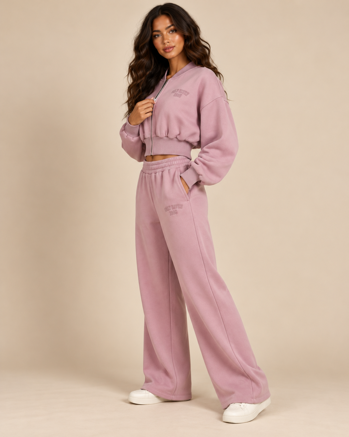 ENSEMBLE BOMBER JOGGING BRODÉ
