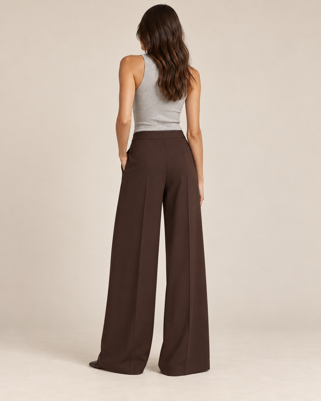 PANTALON BOUTON DORÉ