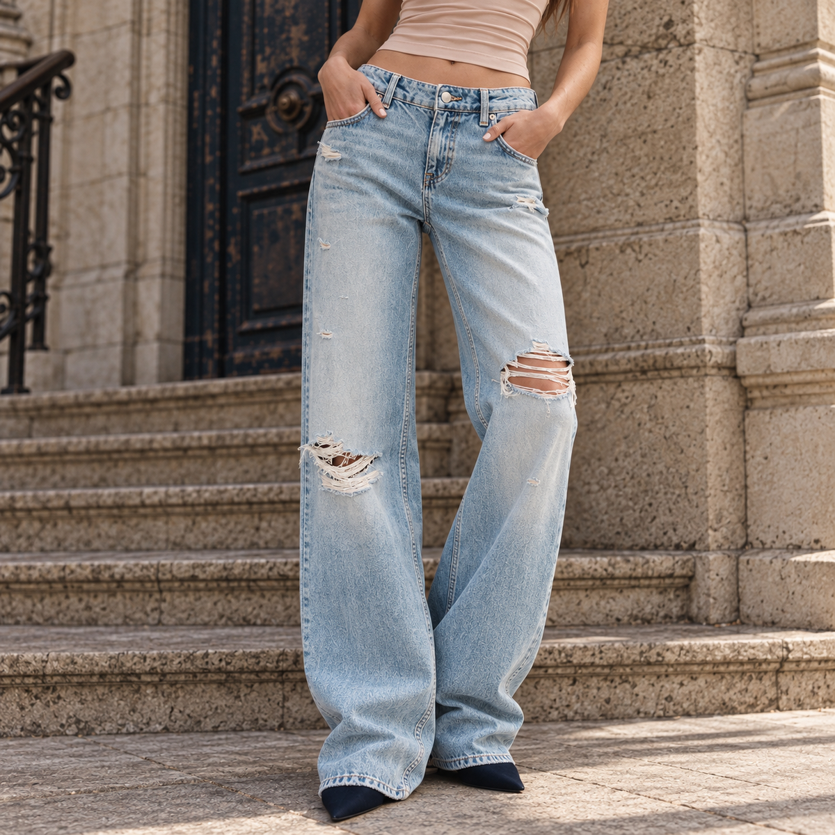 JEAN BAGGY DÉCHIRÉ