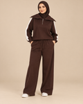 ENSEMBLE SWEAT DEMI-ZIP PANTALON JOGGING