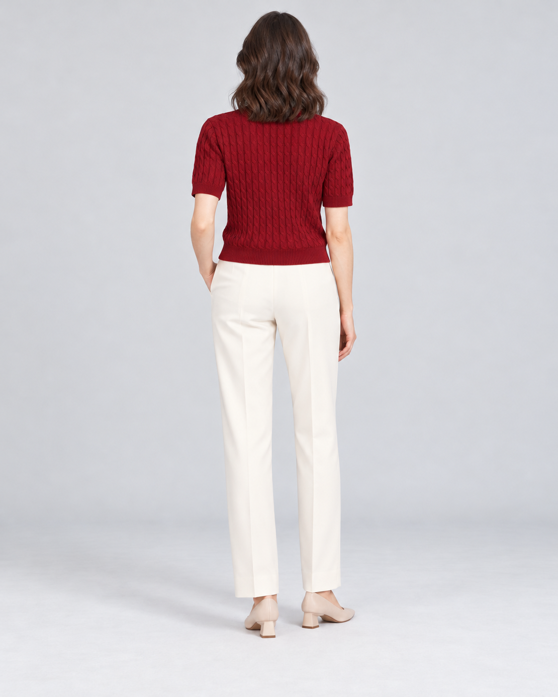 CARDIGAN MANCHE COURTE BOUTONNÉ
