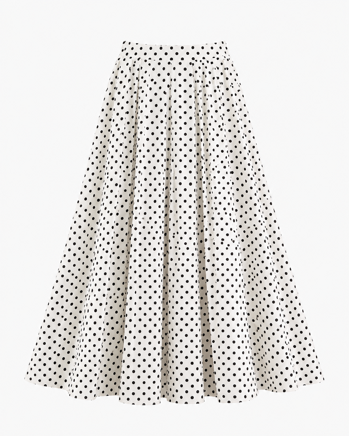 ENSEMBLE BLOUSE NOUÉE JUPE À POIS