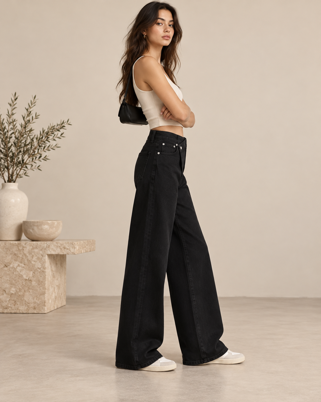 JEAN TAILLE ASYMÉTRIQUE