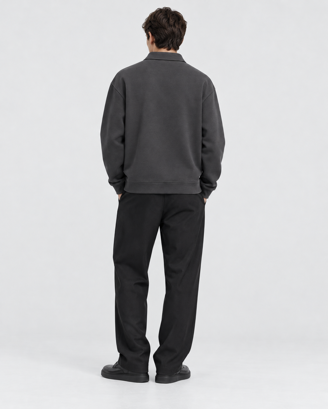PULL POLO MANCHES LONGUES UNI