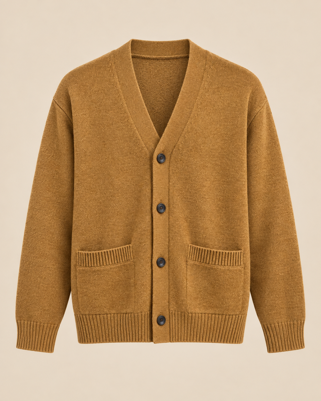CARDIGAN BOUTONNÉ COL V