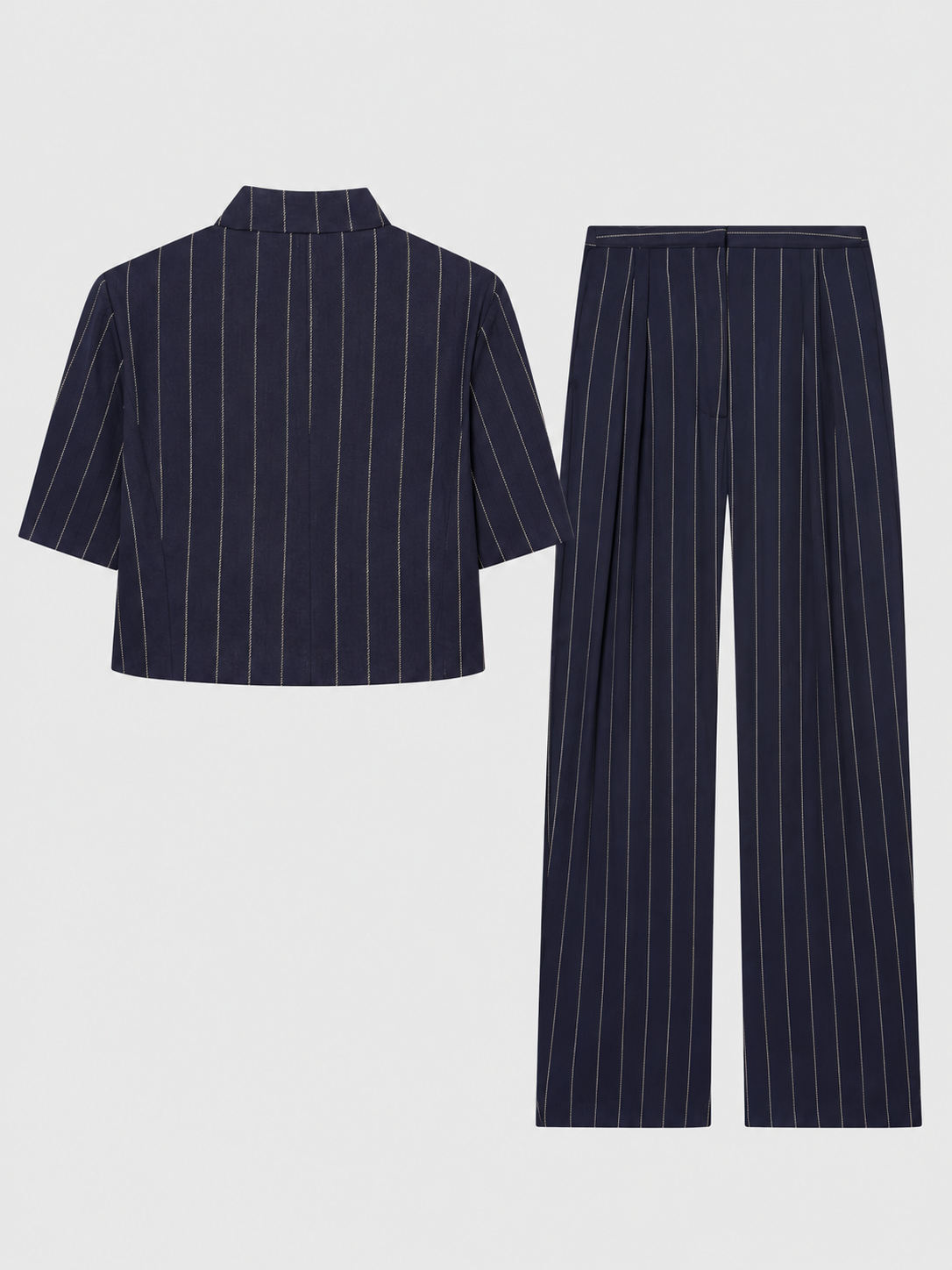 ENSEMBLE VESTE PANTALON RAYURES