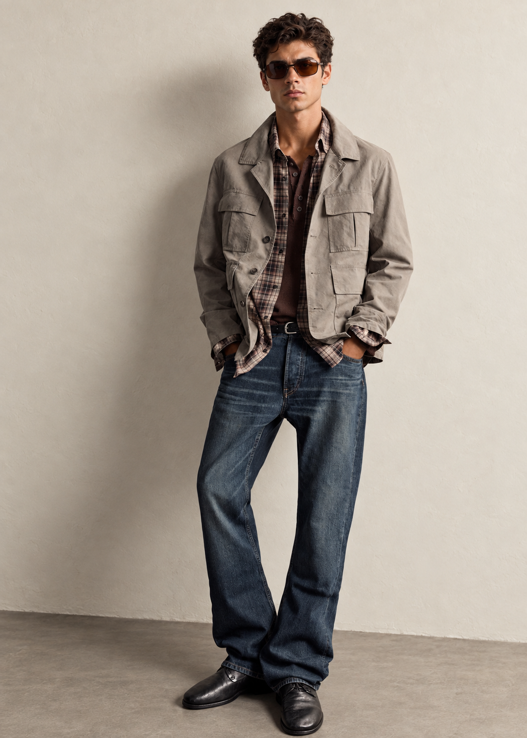 BLOUSON MULTIPLE POCHES