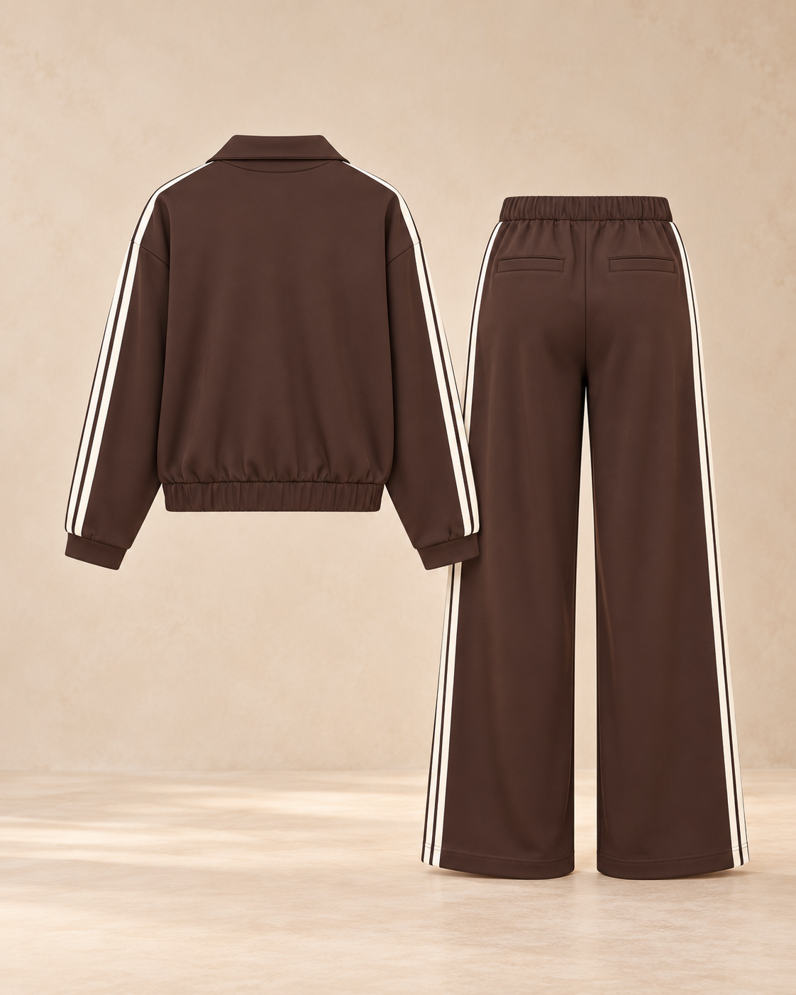 ENSEMBLE VESTE DE SURVÊTEMENT RAYÉE