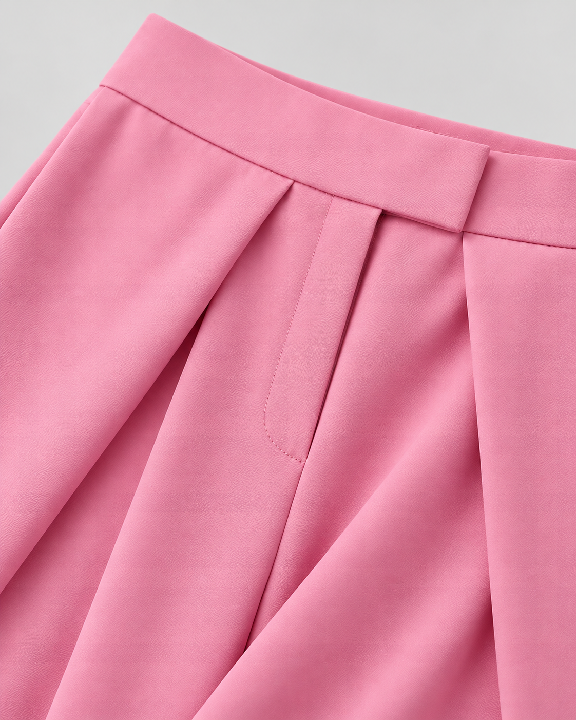 PANTALON LARGE À PINCES
