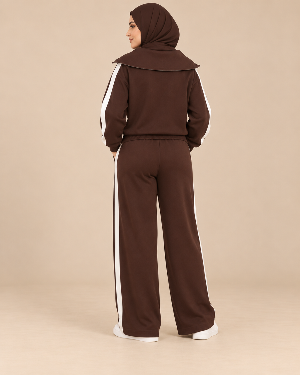 ENSEMBLE SWEAT DEMI-ZIP PANTALON JOGGING