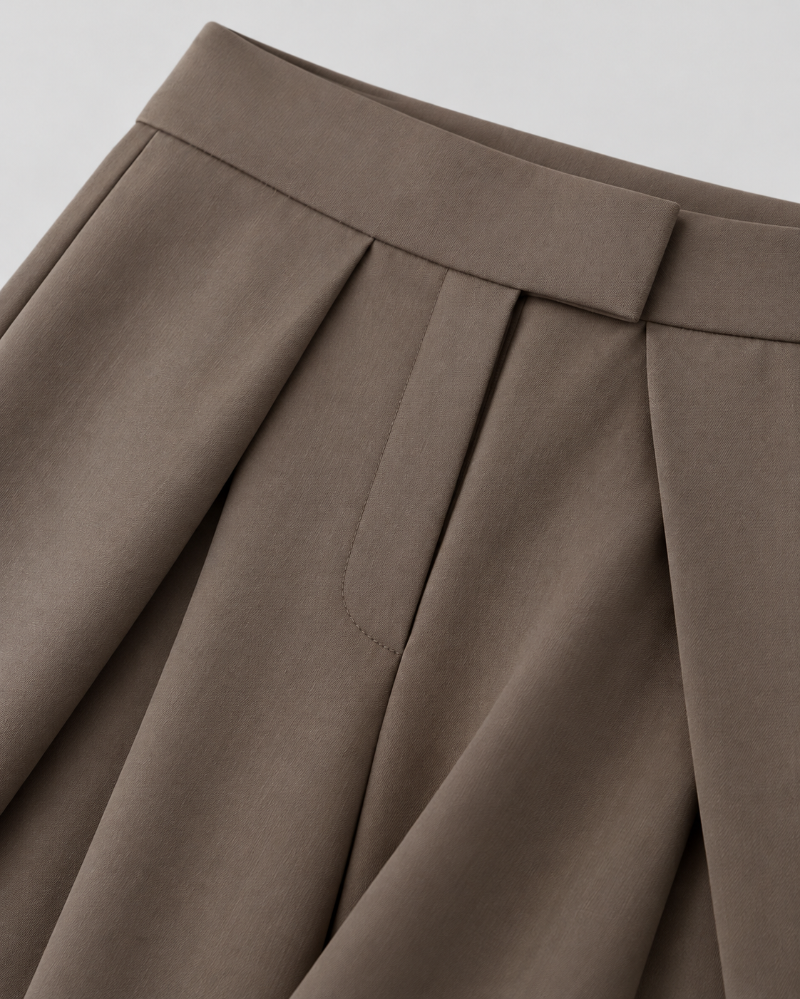PANTALON LARGE À PINCES