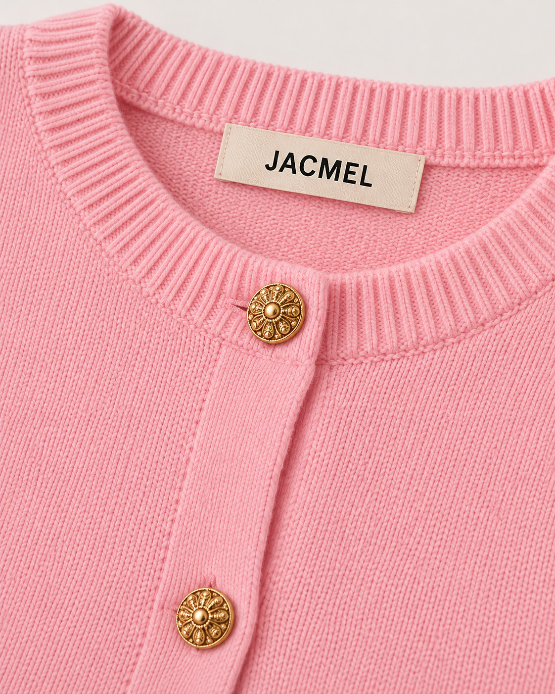 CARDIGAN UNI BOUTONNÉ
