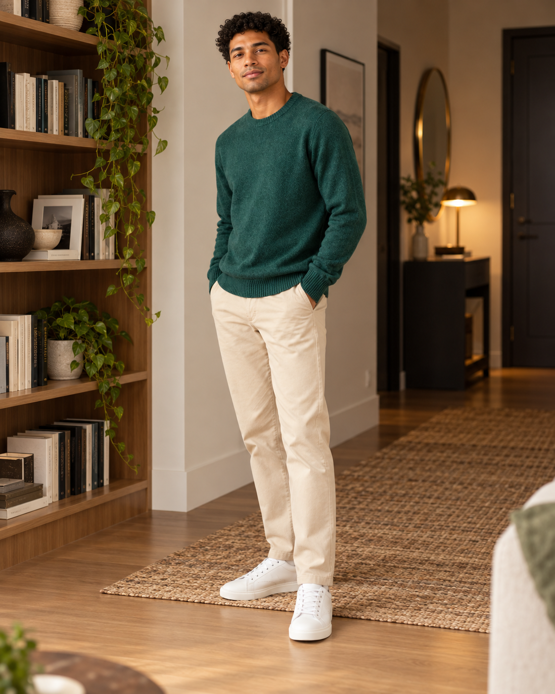 PULL COL ROND EN MAILLE
