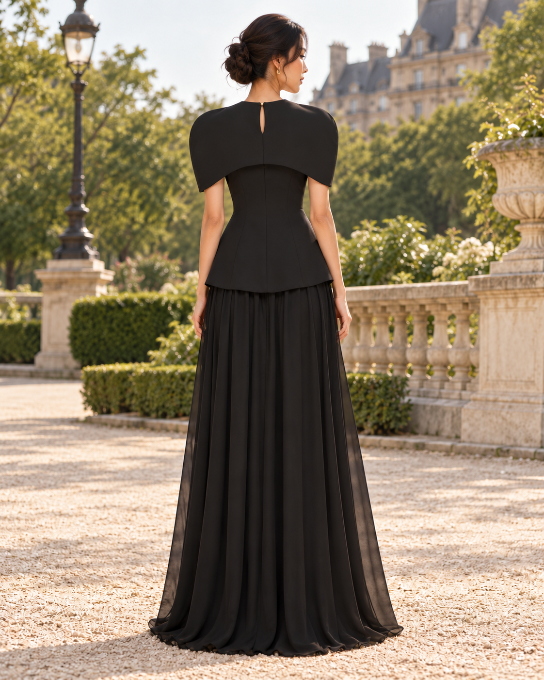 ENSEMBLE TOP BUSTIER JUPE LONGUE