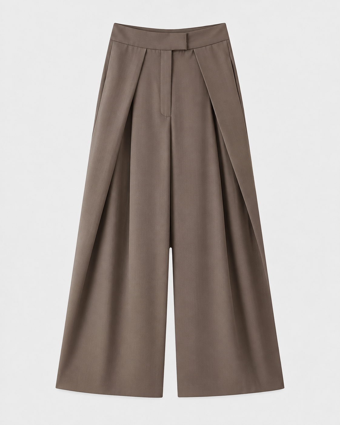 PANTALON LARGE À PINCES