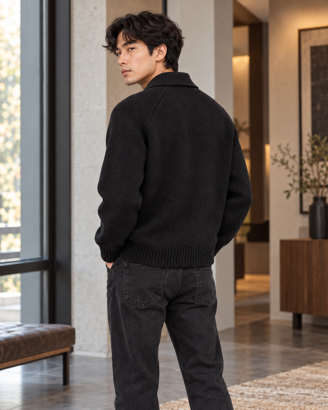 SURCHEMISE / GILET ÉPAIS À POCHES