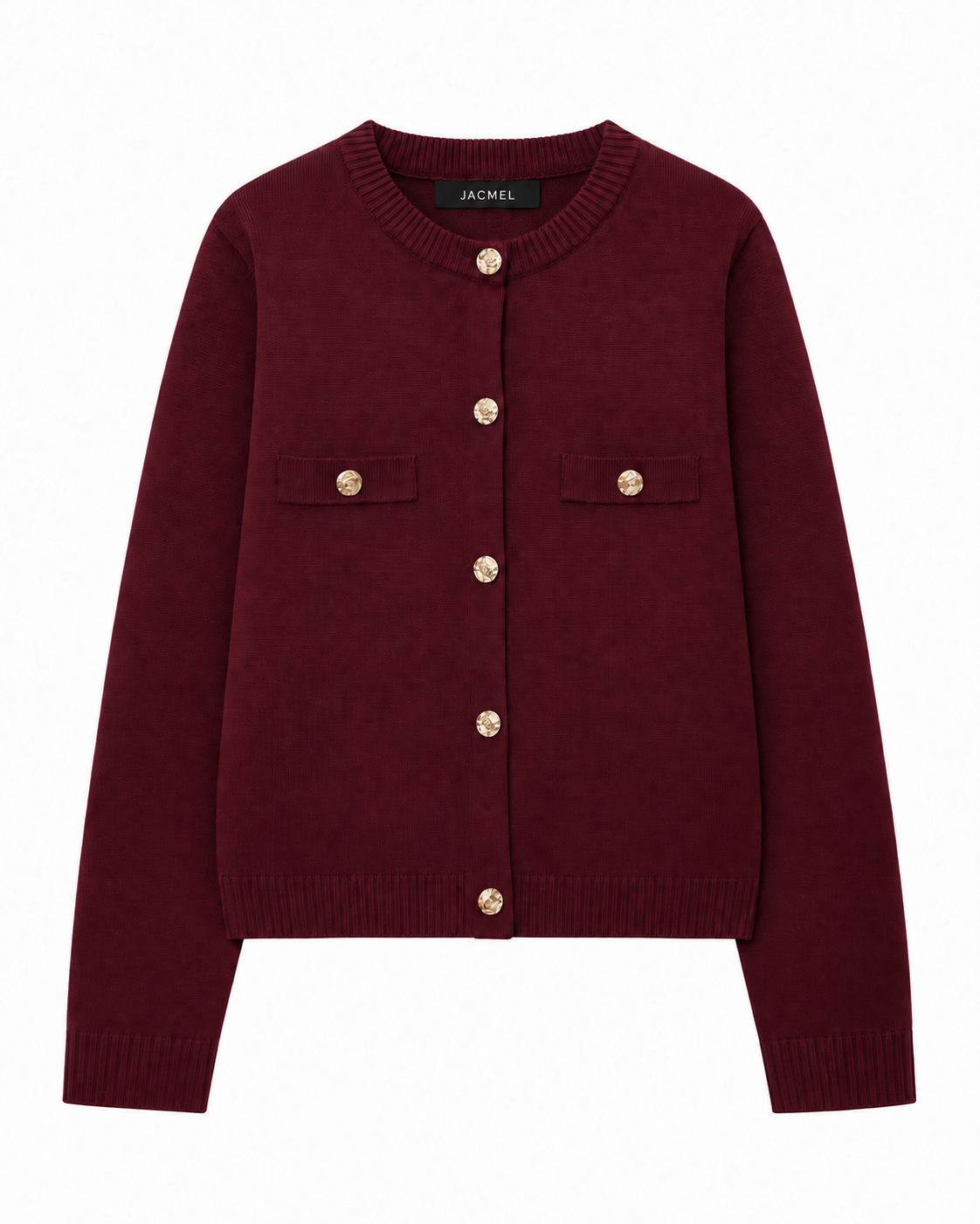 CARDIGAN UNI BOUTONNÉ