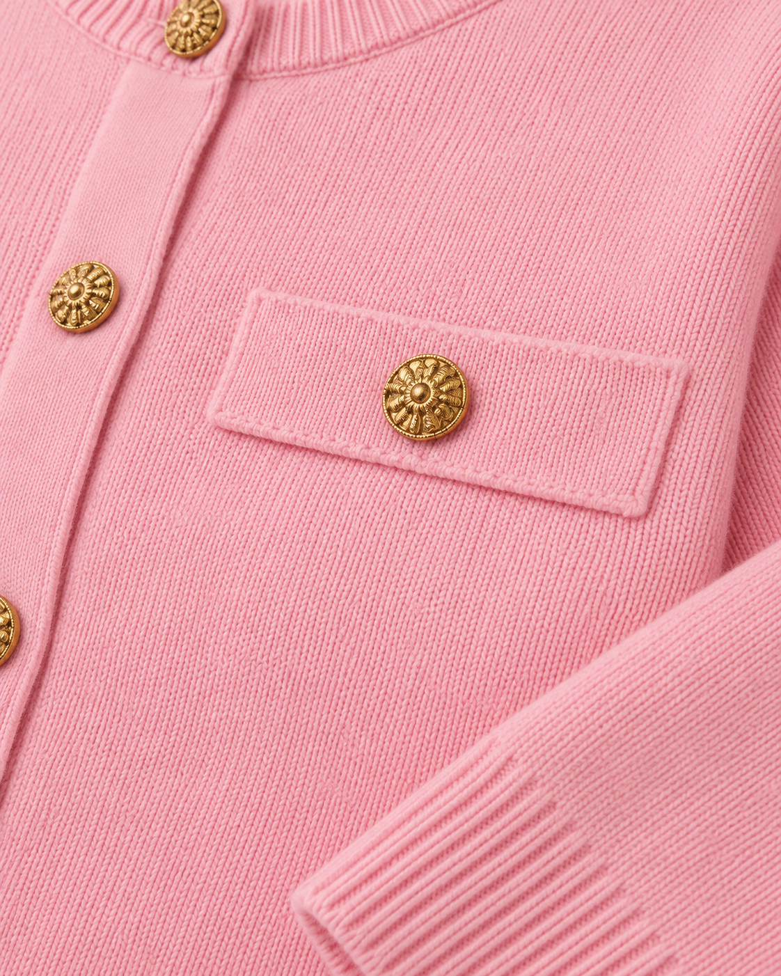 CARDIGAN UNI BOUTONNÉ