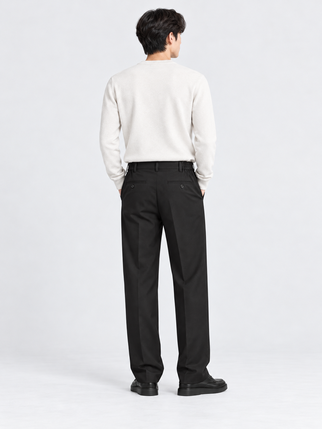 PANTALON AMPLE À PINCES