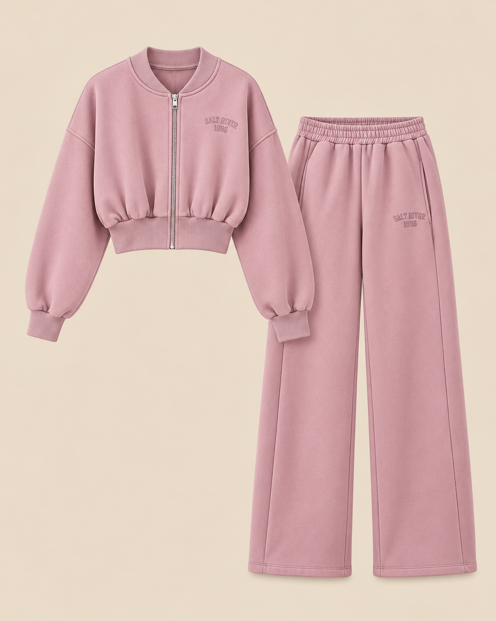 ENSEMBLE BOMBER JOGGING BRODÉ