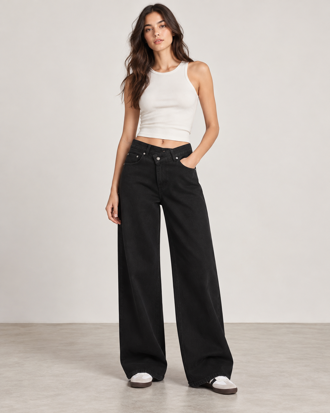 JEAN TAILLE ASYMÉTRIQUE