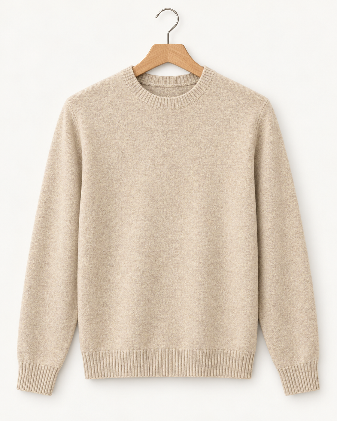 PULL COL ROND EN MAILLE