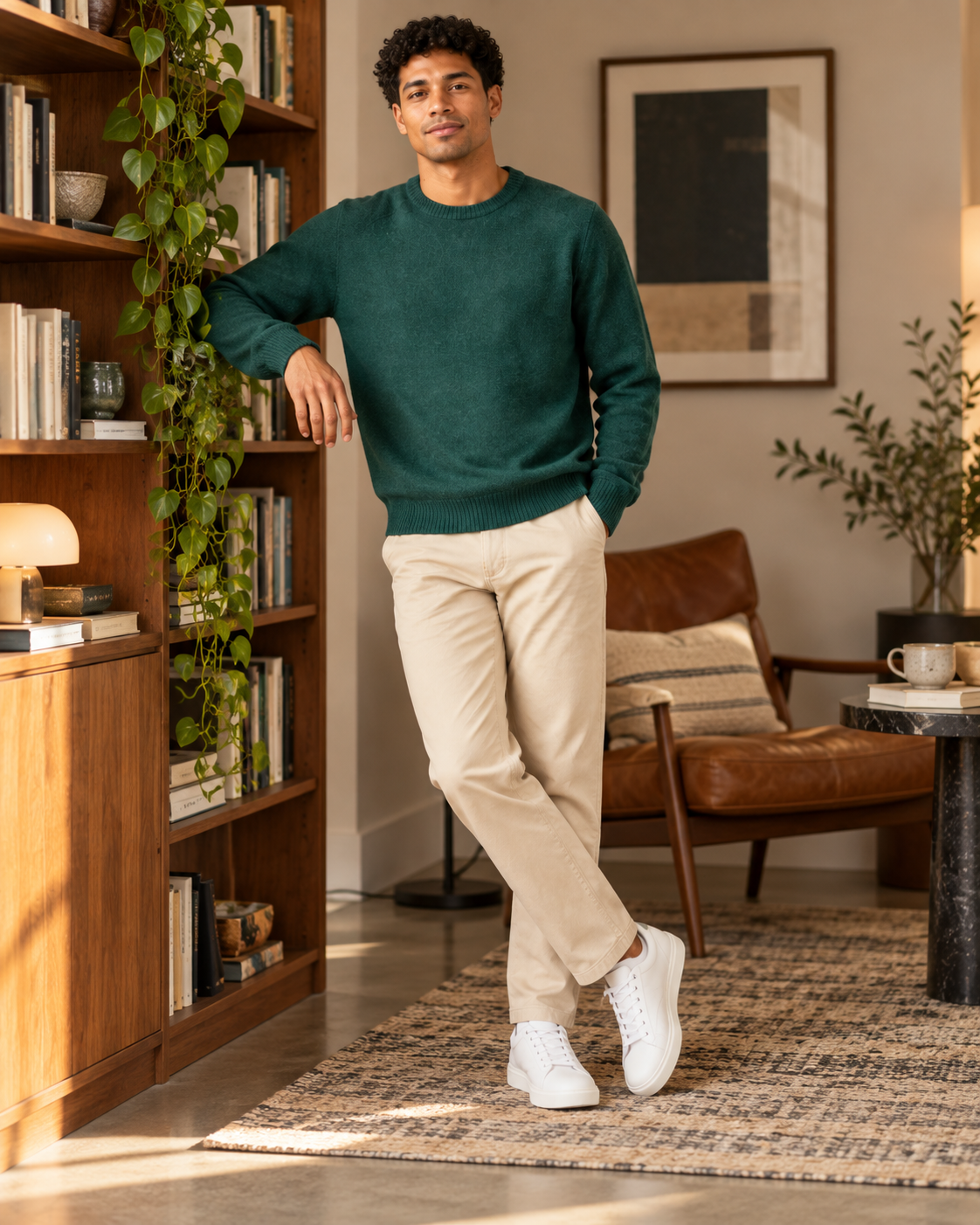PULL COL ROND EN MAILLE