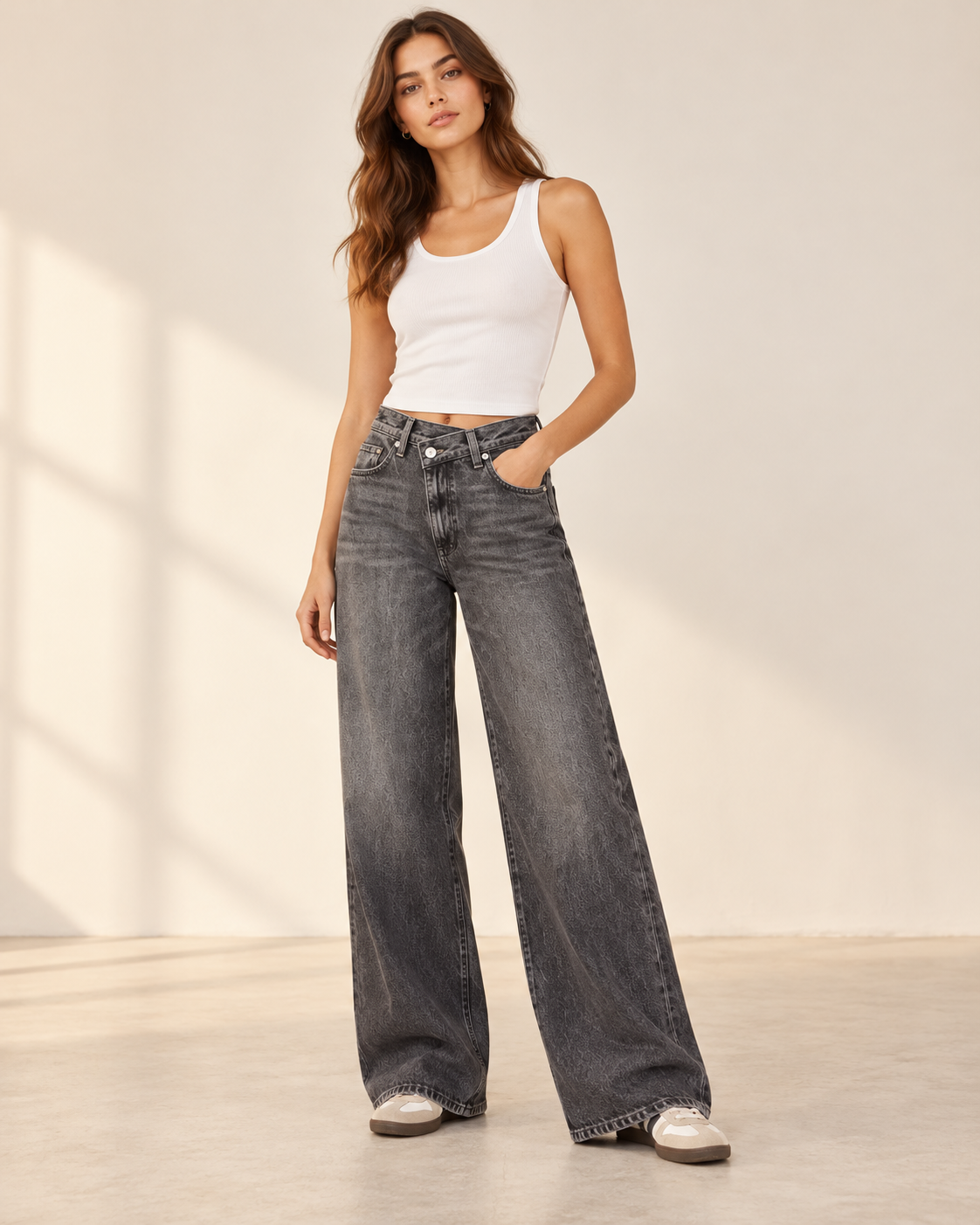 JEAN TAILLE ASYMÉTRIQUE
