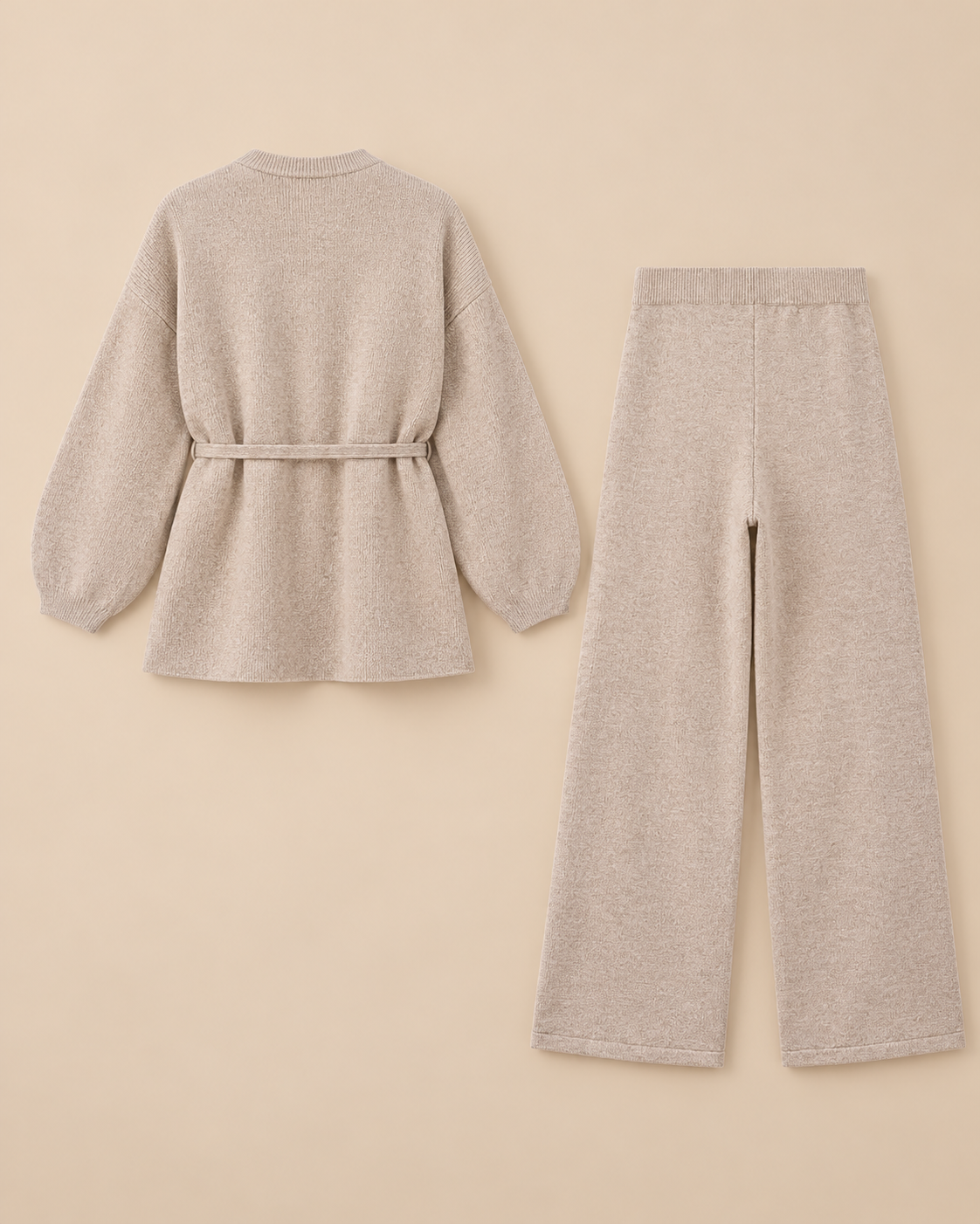 ENSEMBLE CARDIGAN CROISÉ PANTALON