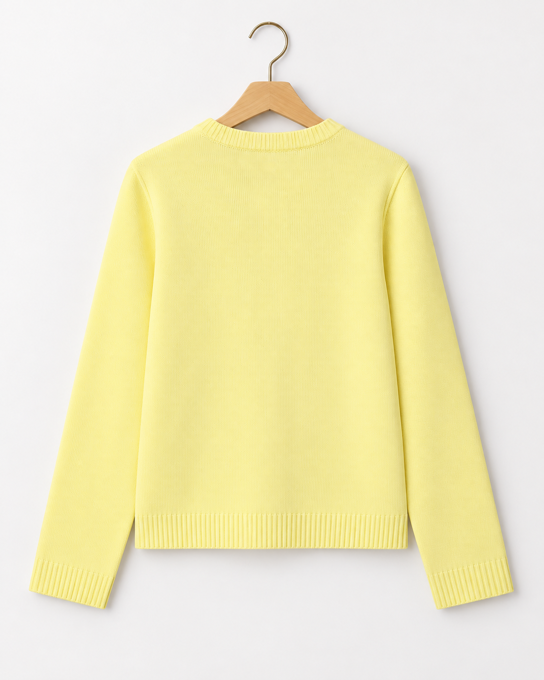 CARDIGAN UNI BOUTONNÉ
