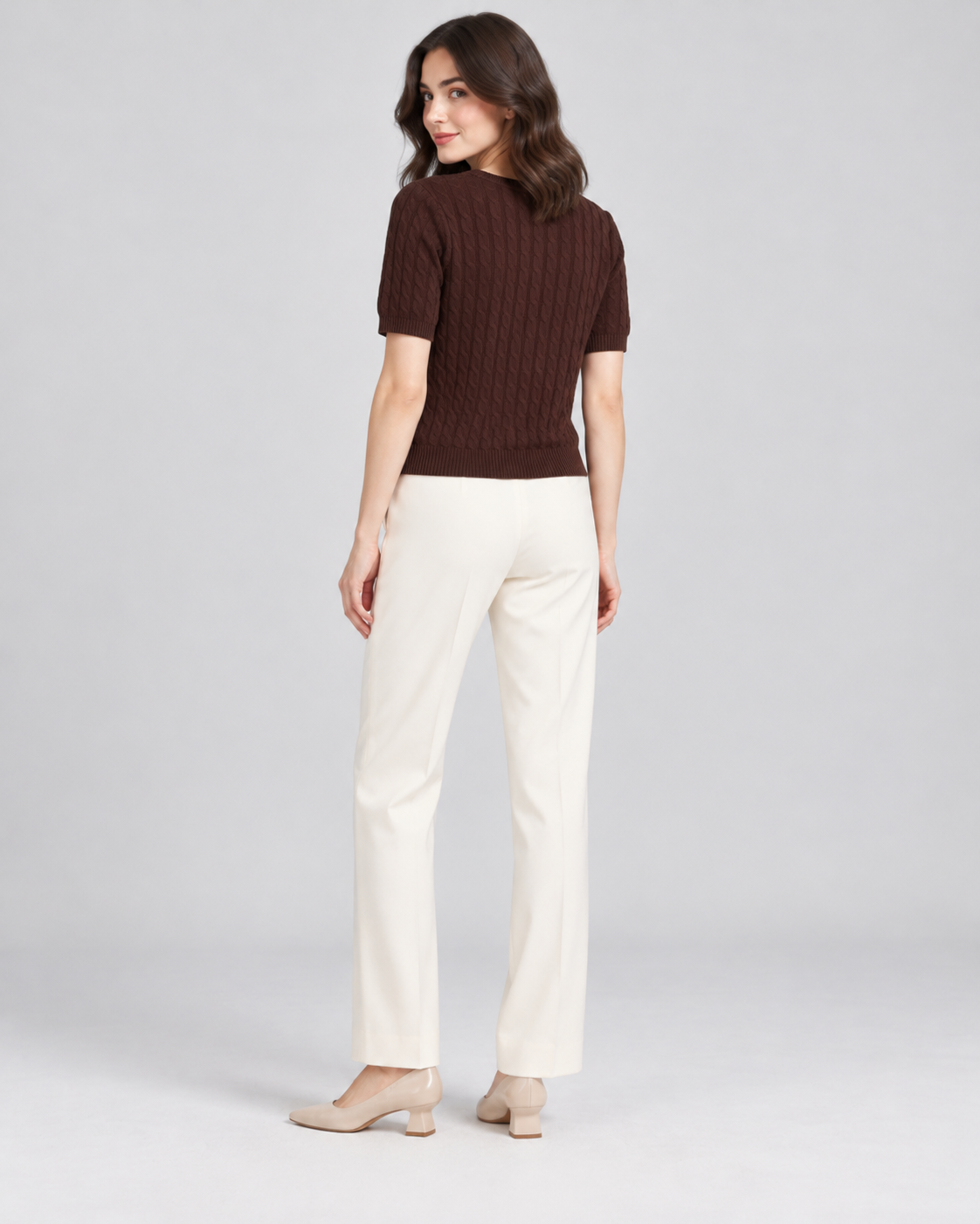 CARDIGAN MANCHE COURTE BOUTONNÉ