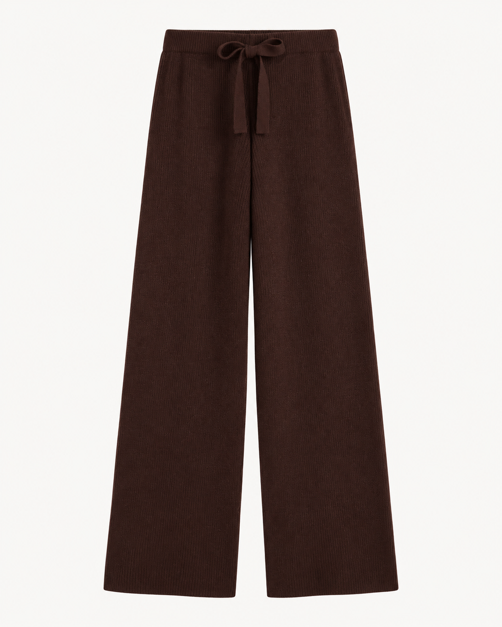 ENSEMBLE VESTE ZIPPÉE PANTALON CORDON EN MAILLE