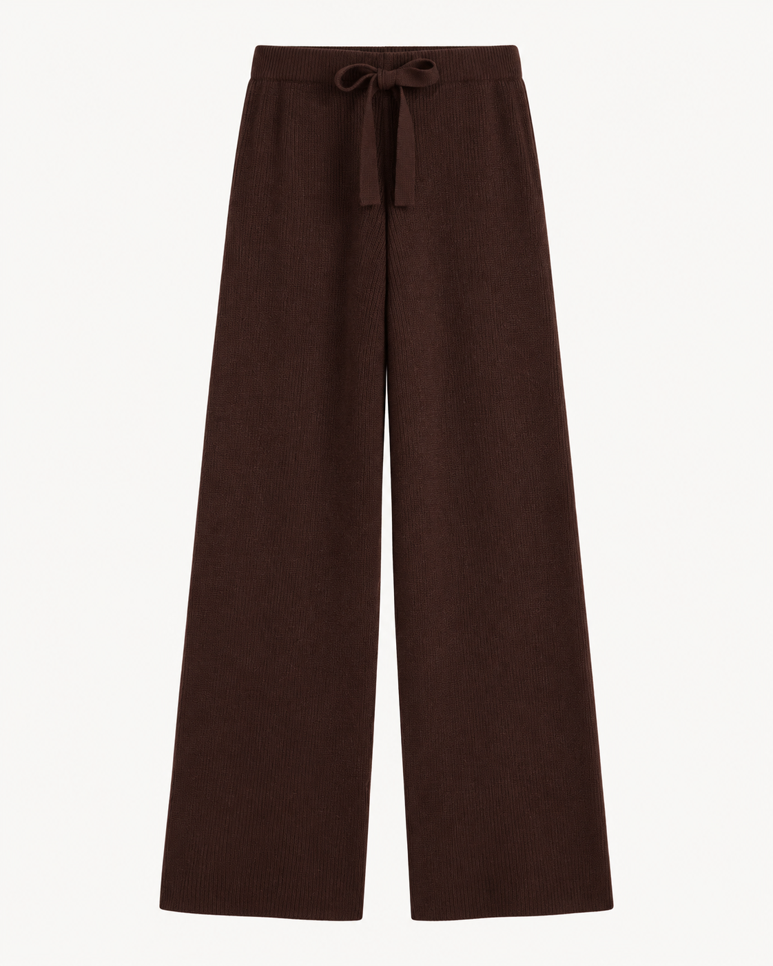 ENSEMBLE VESTE ZIPPÉE PANTALON CORDON EN MAILLE