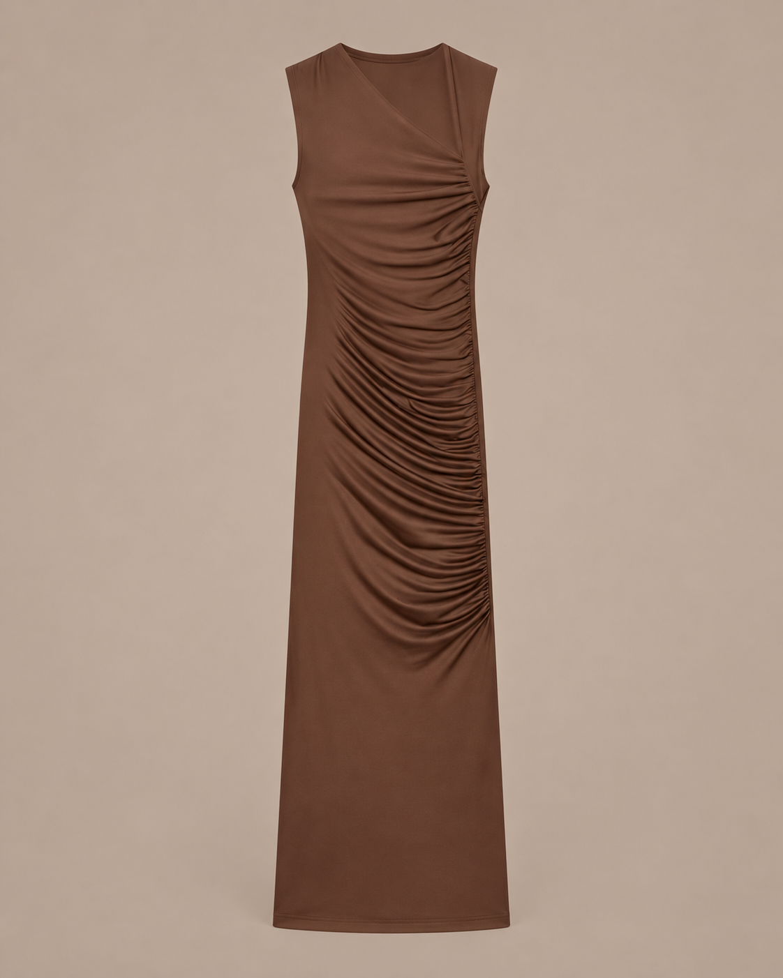 ROBE LONGUE DRAPÉE